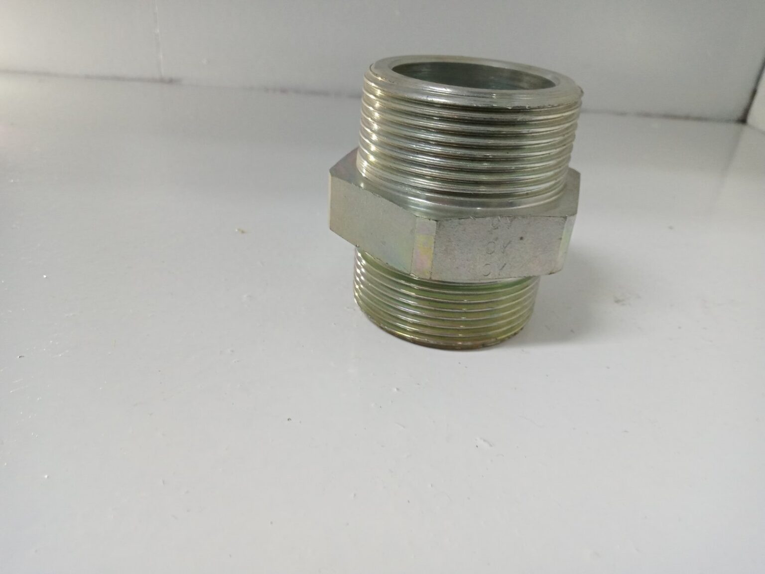 Raccord Hydraulique Droit 3/8" - Réglable - Pression Max 380 Bar - Pour Circuits Huile